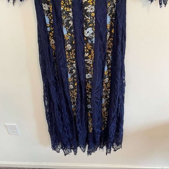 NWT Foxiedox Josefine Lace & Clip Dot Midi Dress - Picture 4 of 7